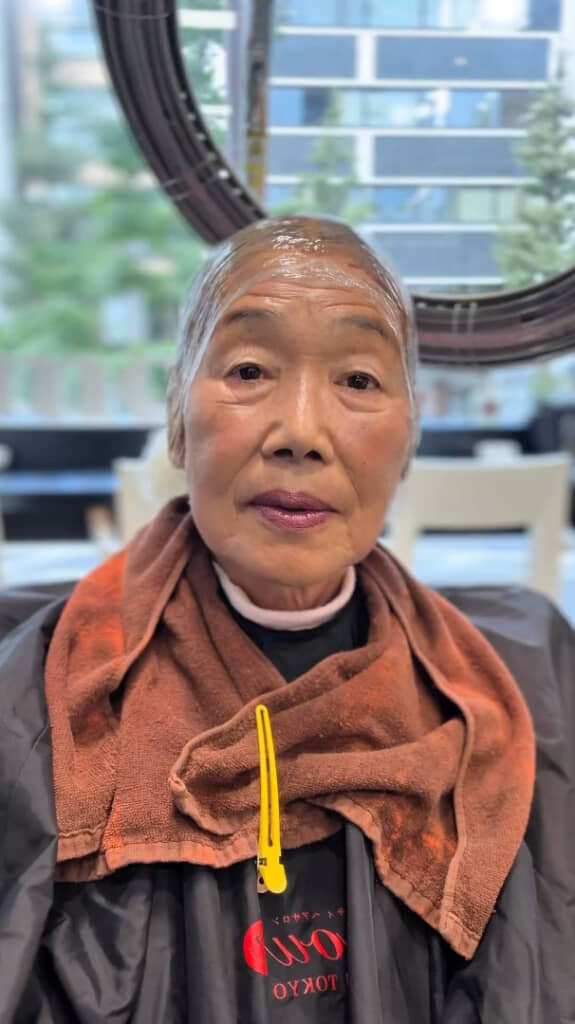 カラーリングをしたら……