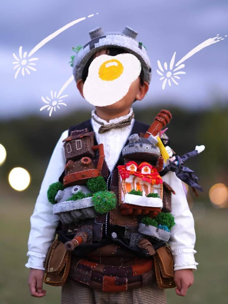 『ハウルの動く城』をモチーフにした衣装