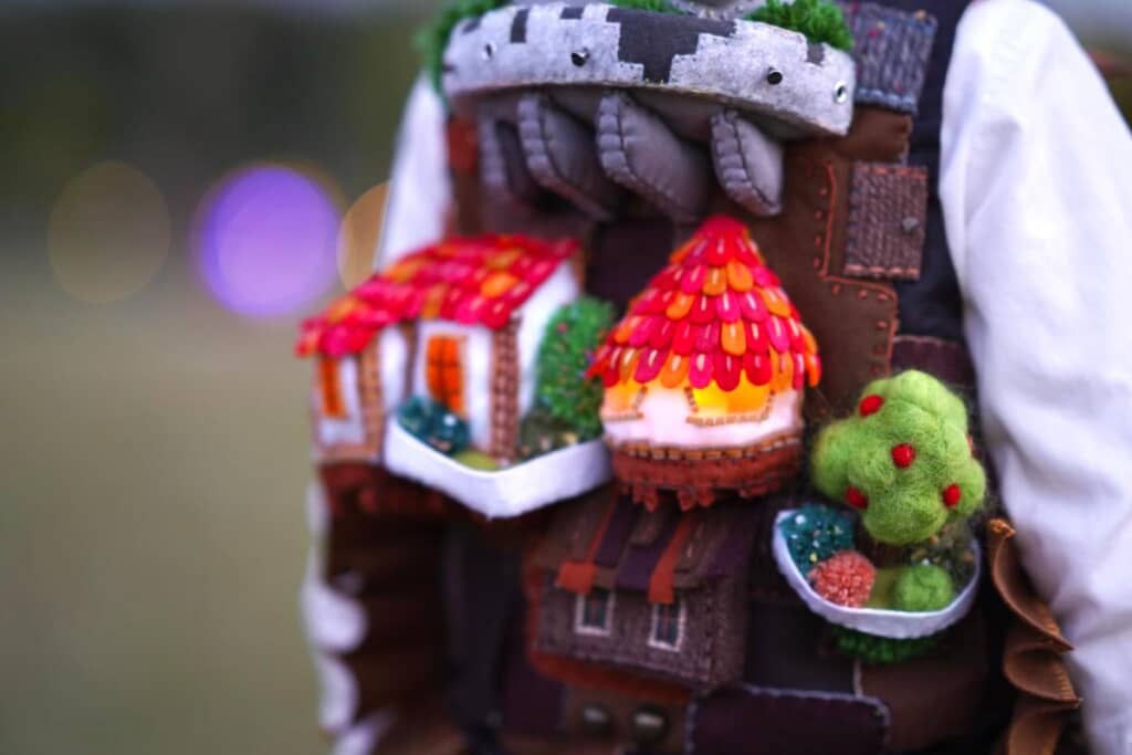 物語の世界観が楽しめる装飾がたくさん