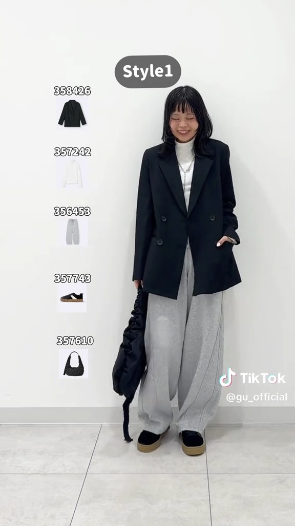 ジャケットと合わせたキレイ目コーデ