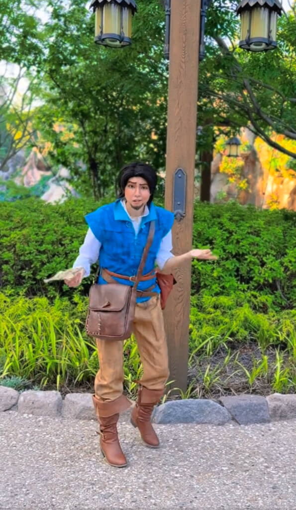 『塔の上のラプンツェル』のフリン・ライダー