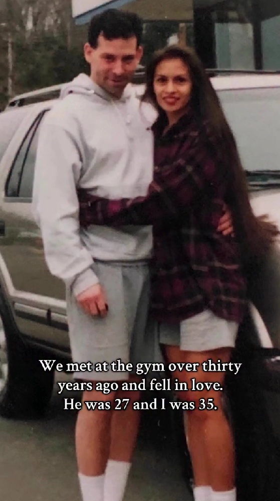 33年前のStephanieと夫