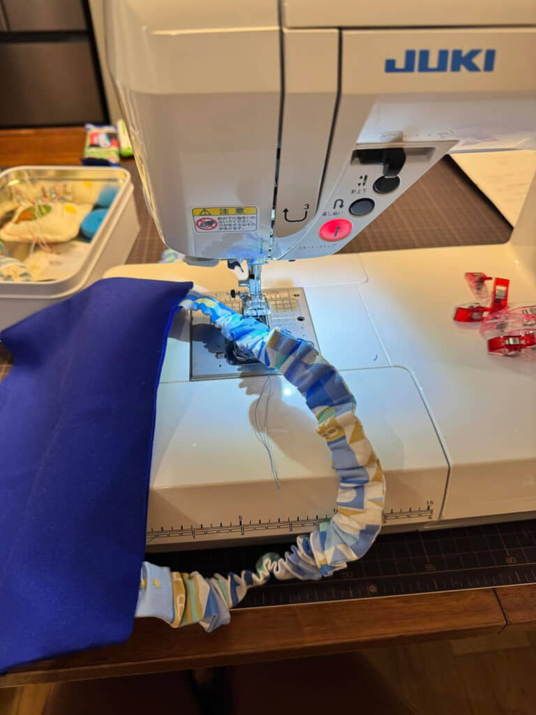 エプロンを手作り