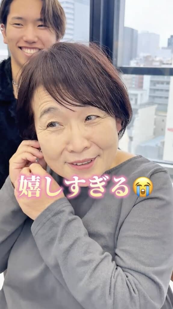 家でも簡単にセットできるのもうれしいところ