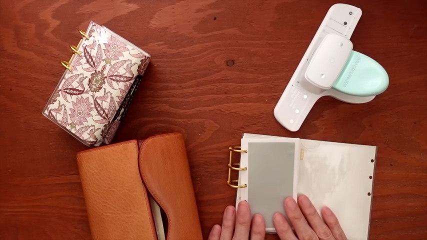 リングは裏表紙にセット