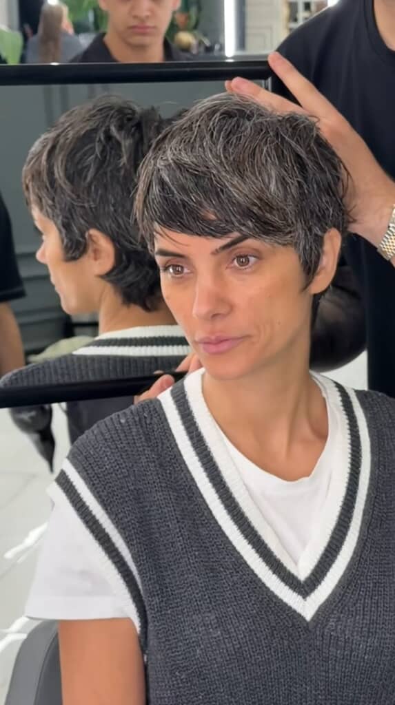 ピクシーカットが似合いますね！