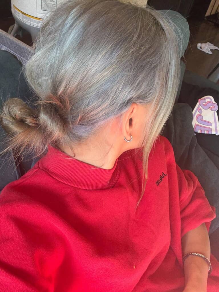 後日、いい感じに色落ち！