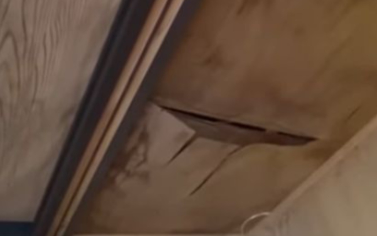 平屋暮らし30代女性、ボロボロの天井を「冬までになんとかしたい」→修理すると…… 　見違える光景に「すごい！」（1/3） | リフォーム・リノベーション・DIY ねとらぼ