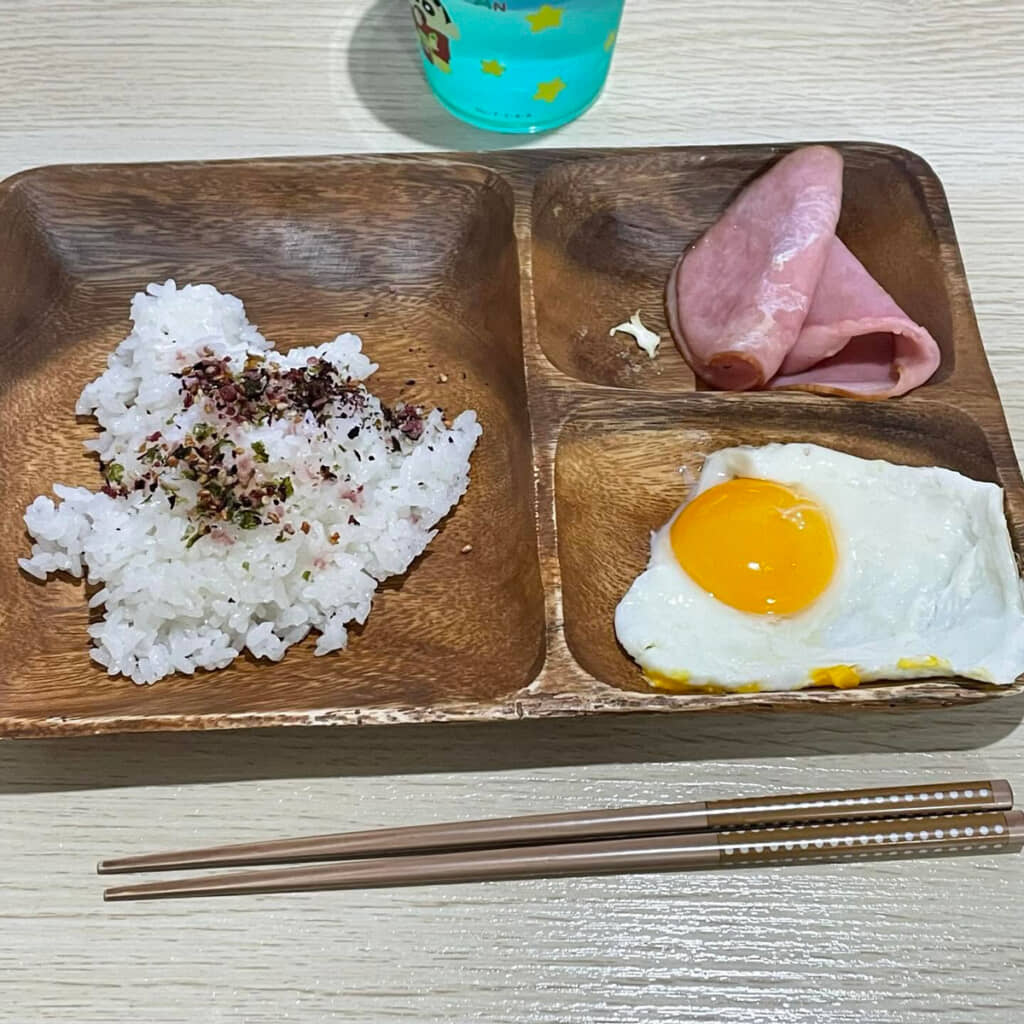 小6の娘さんが作った朝ご飯