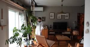 ギャラリーのような家