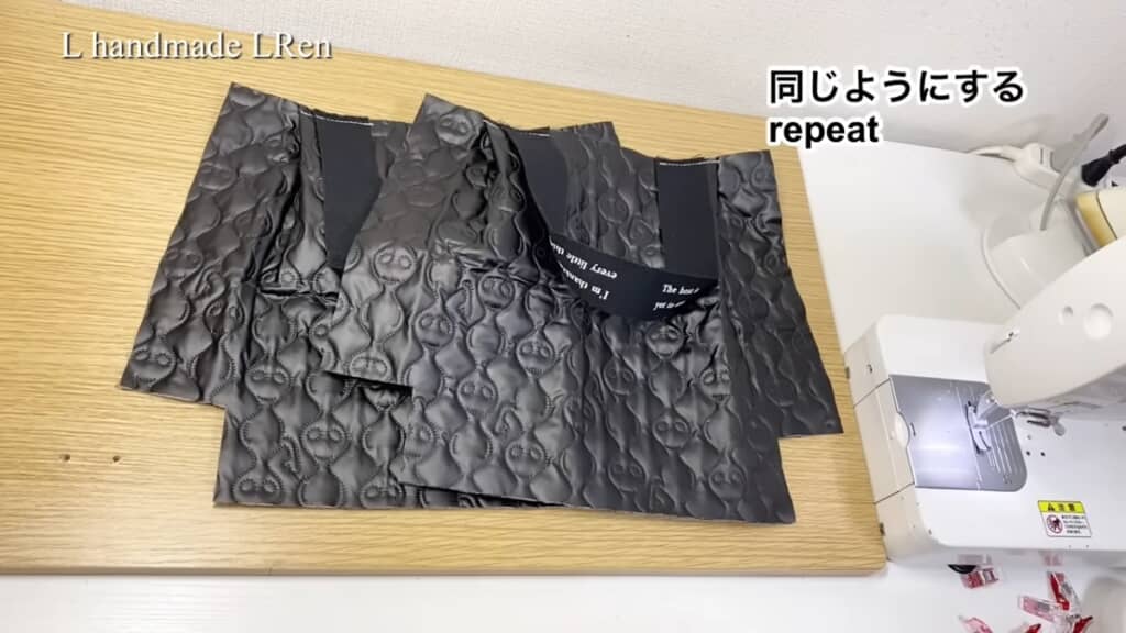 持ち手をつけました