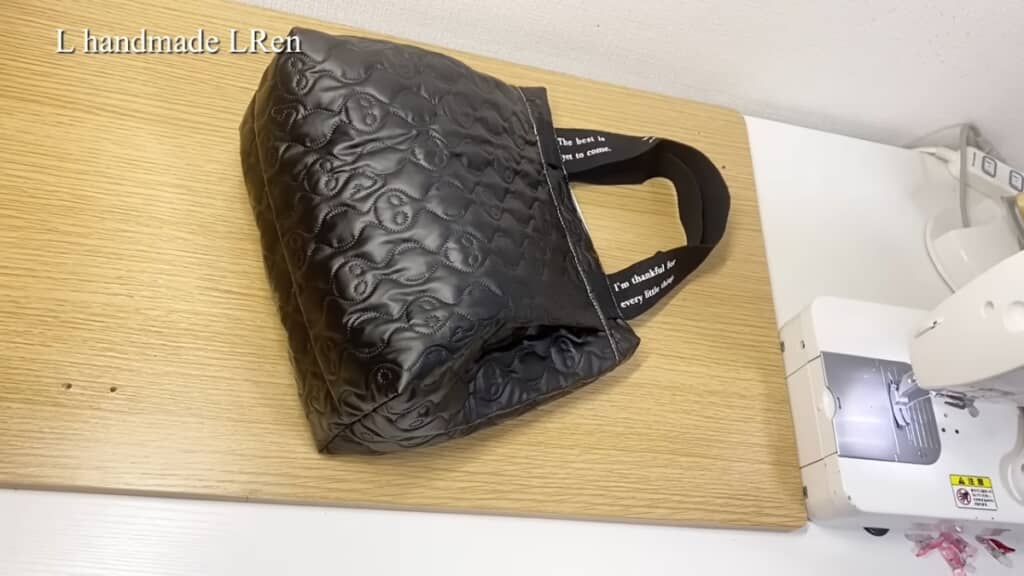 かわいいバッグが完成！