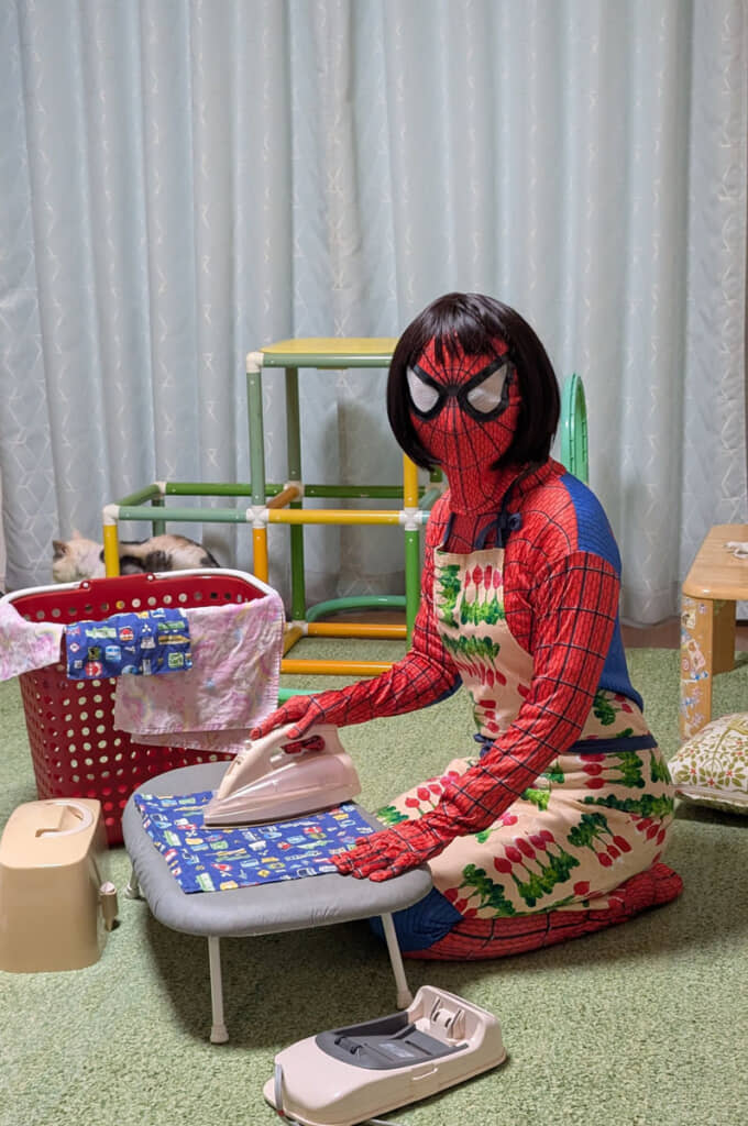 普段通りの暮らしが、仮装ひとつで新鮮に