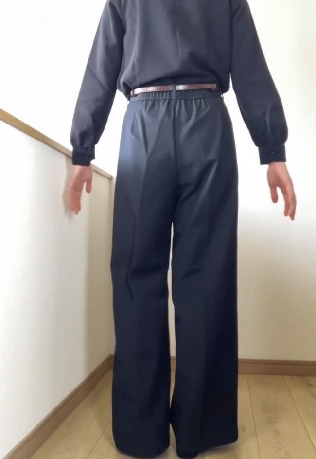 バックもすっきり