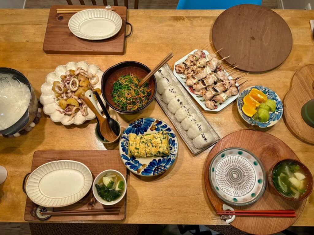 健康面も考えられた料理ばかり