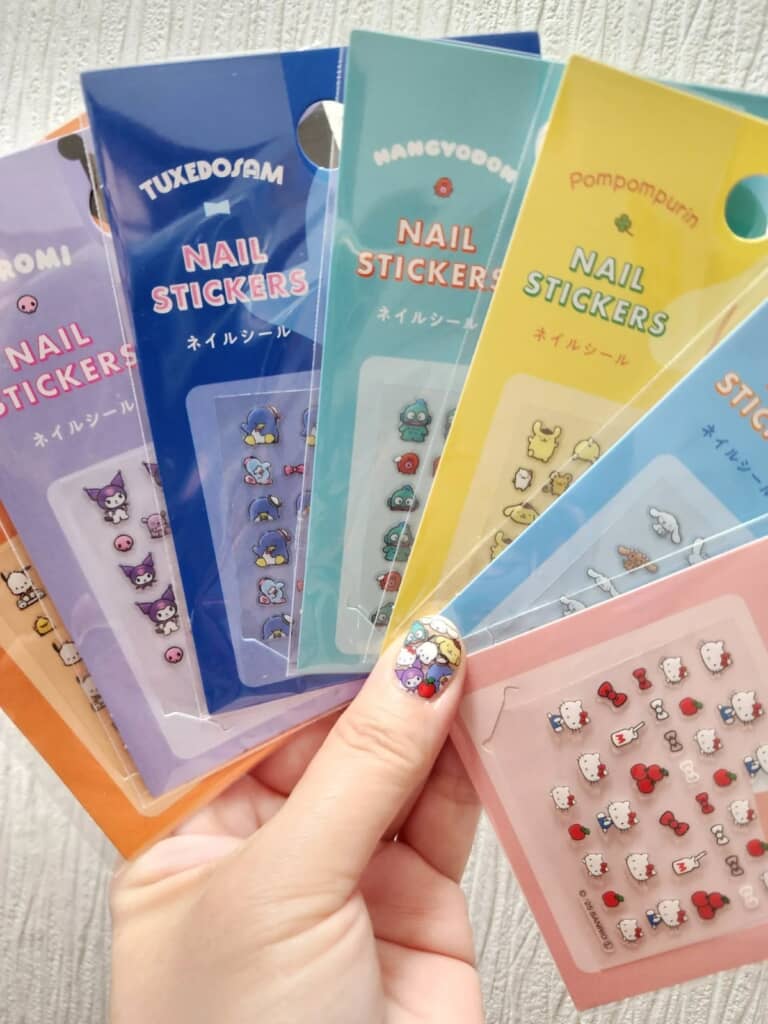 サンリオキャラクターのネイルシール