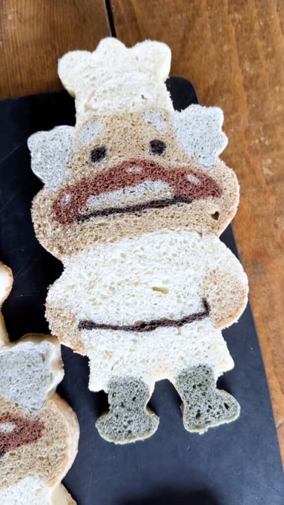 ちょっと太めの個体も……？