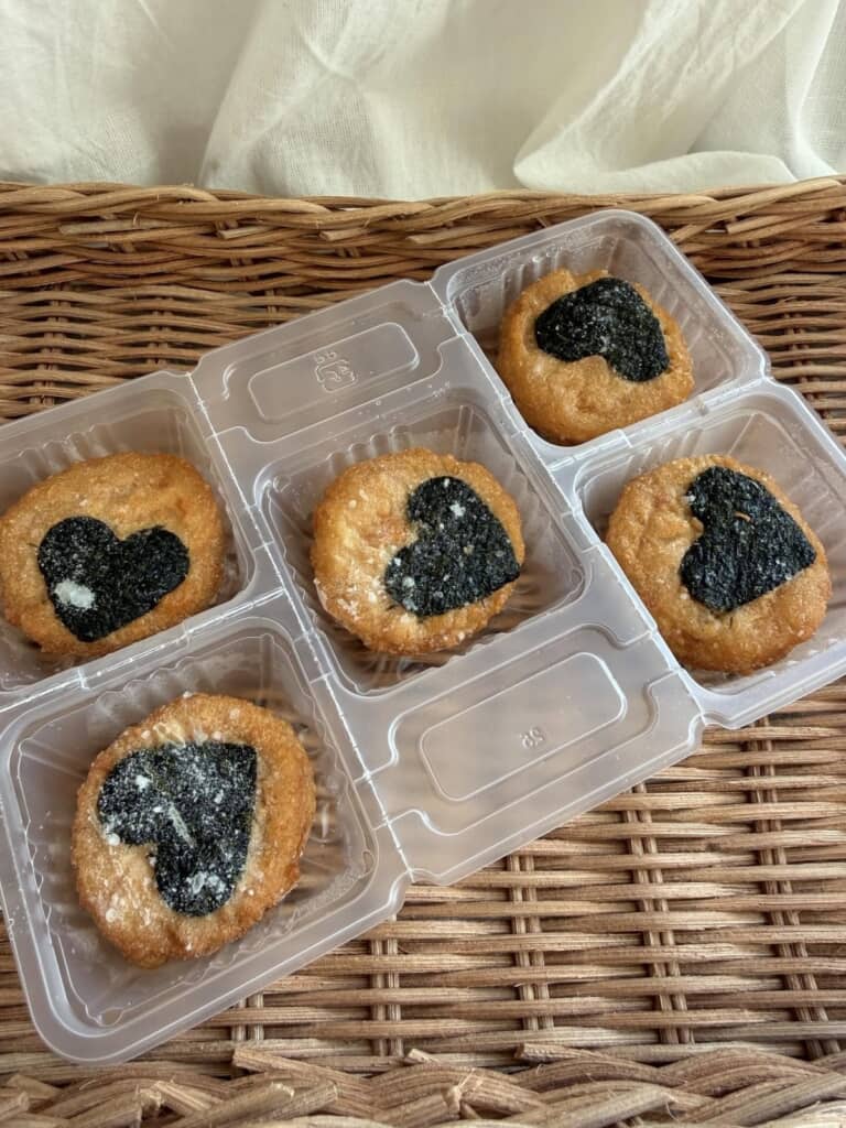 のりが全部ハート!!