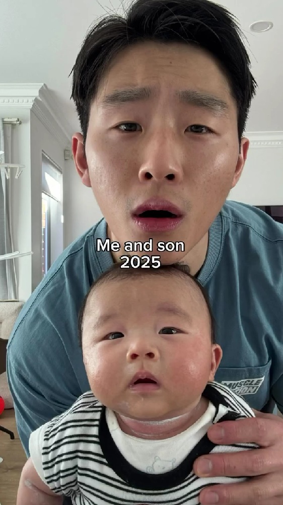 2025年には父になった息子