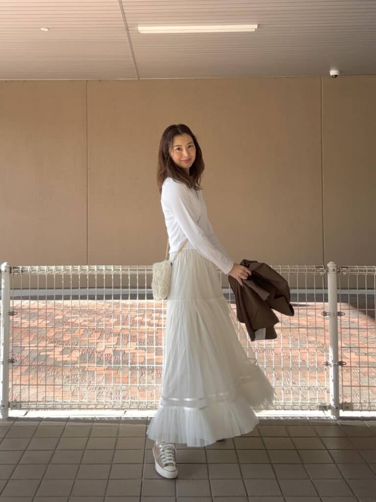 「今日は白だ」