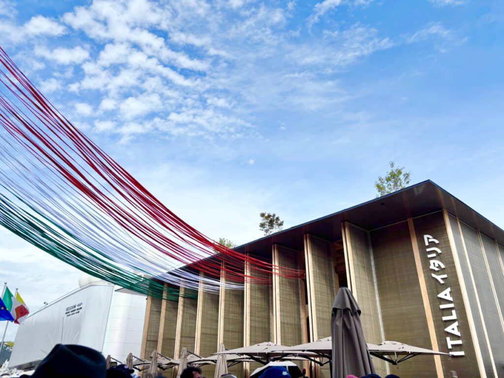 イタリア館（写真は万博会期中のもの／ライター撮影）