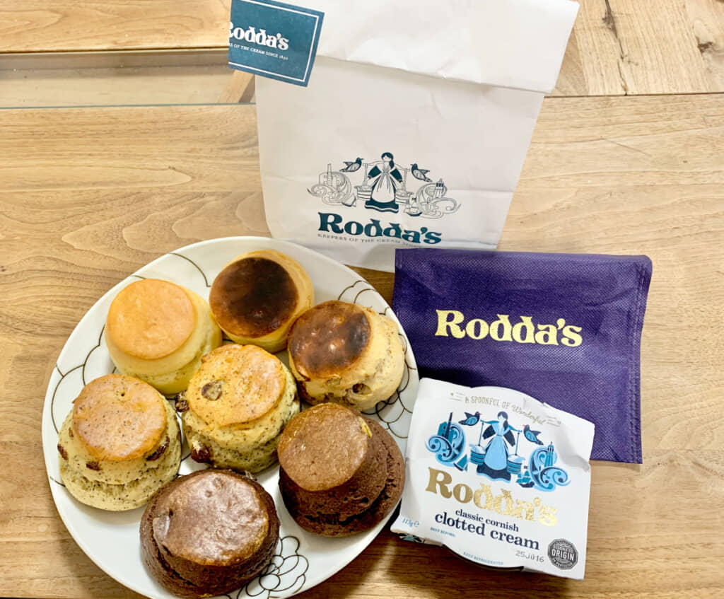 Rodda’sのスコーン（ライター撮影）