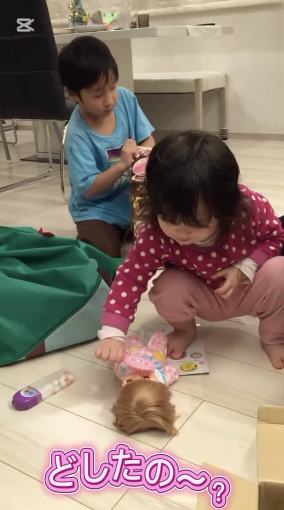 さっそくお世話を始めます