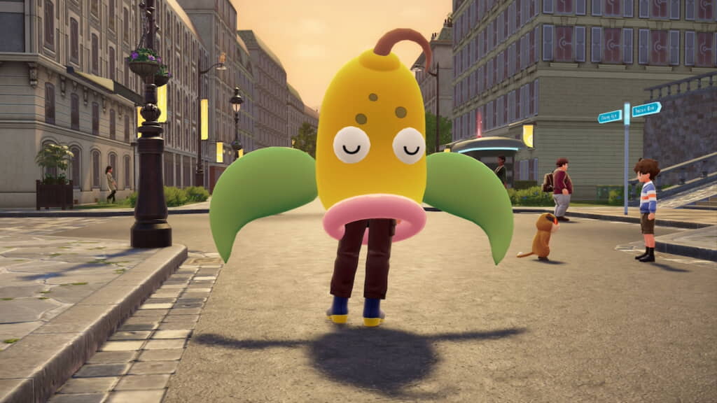 ウツドンに寝ながら食べられてしまうプレイヤー