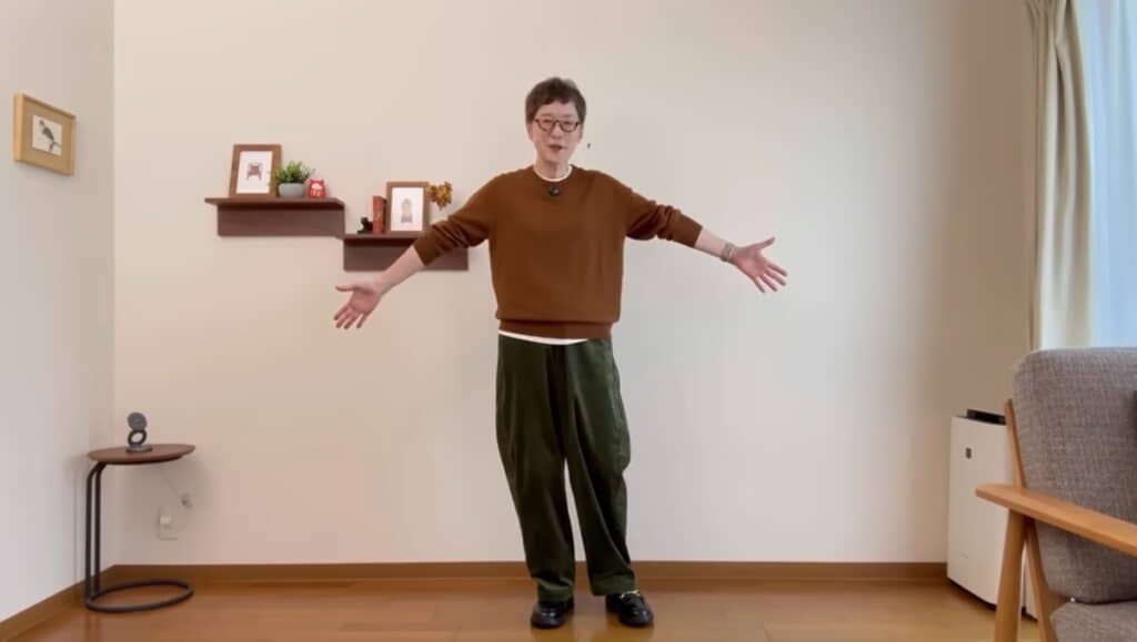 秋色のゆるコーデ