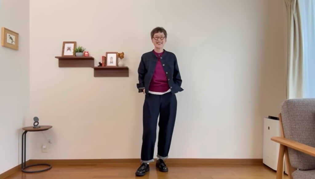 セットアップ風にしてもかっこいい