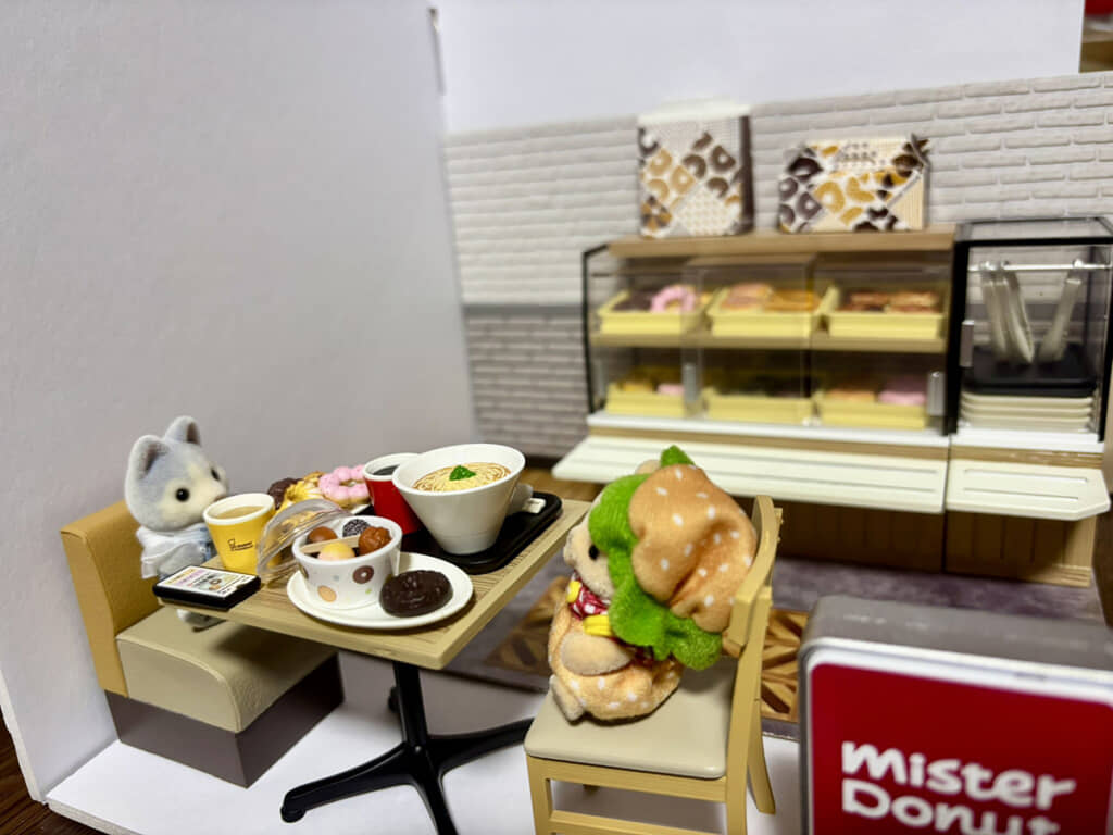 食べ物がどれもリアルでおいしそう