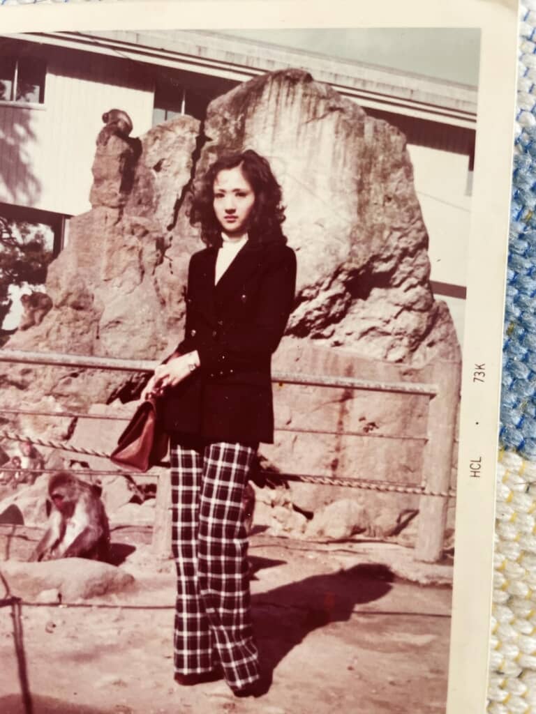 まるでモデルみたいに決まってる……！