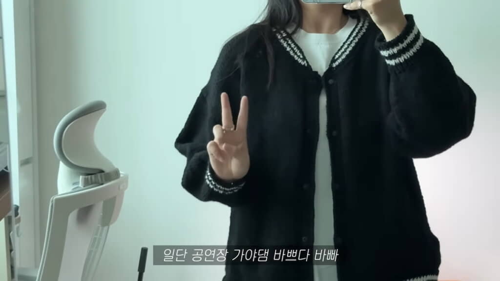 着てみるとこんな感じに！