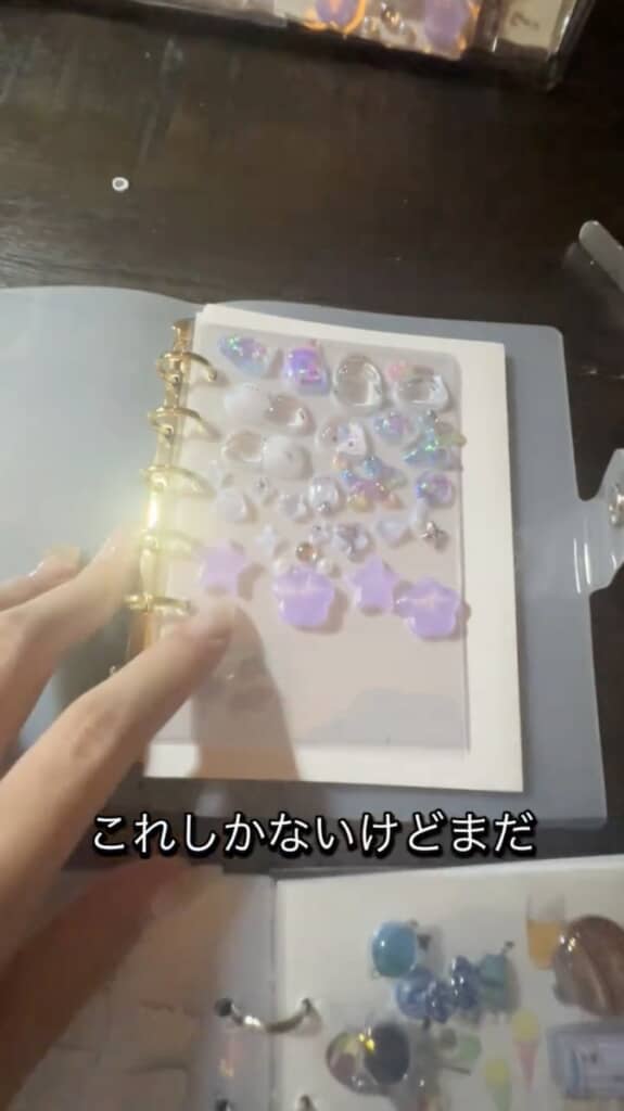 実はmaiaさんもシール帳を作っていました