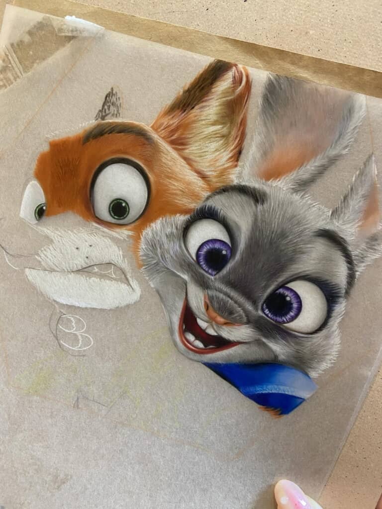 制作途中の様子