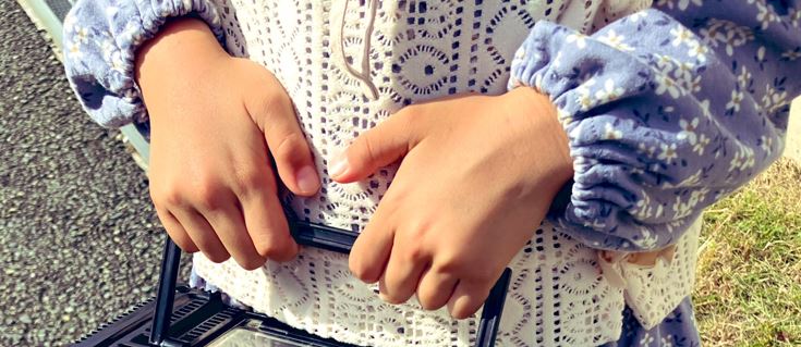 娘「どんぐりいっぱい拾った！」