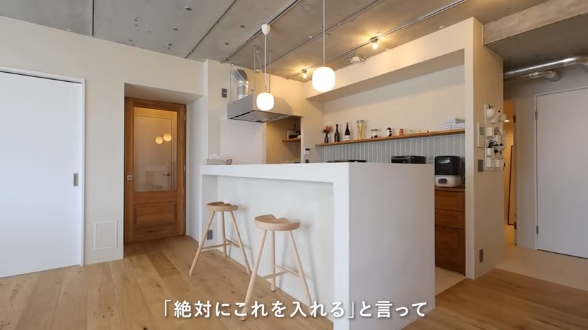 モールテックスのキッチンがおしゃれ