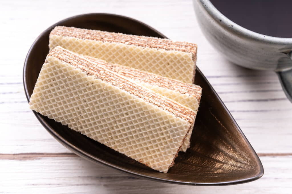 おなじみのウエハースが……（出典：PIXTA）