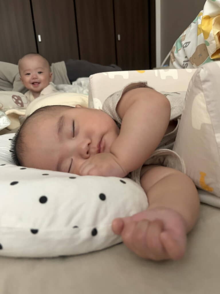 奥にわくわくしている子がいます！