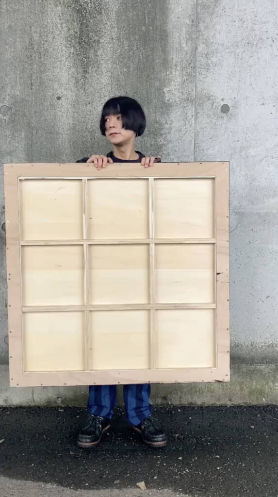 巨大な木のキャンバス