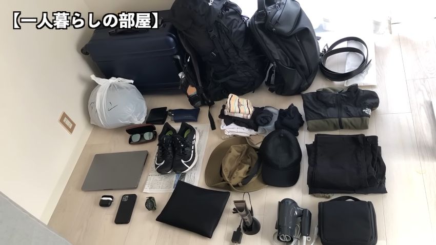 投稿者が最低限必要だと考えてまとめた道具や服