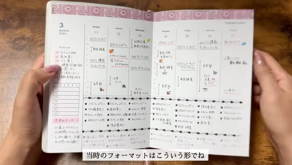 バーチカルなフォーマットでした