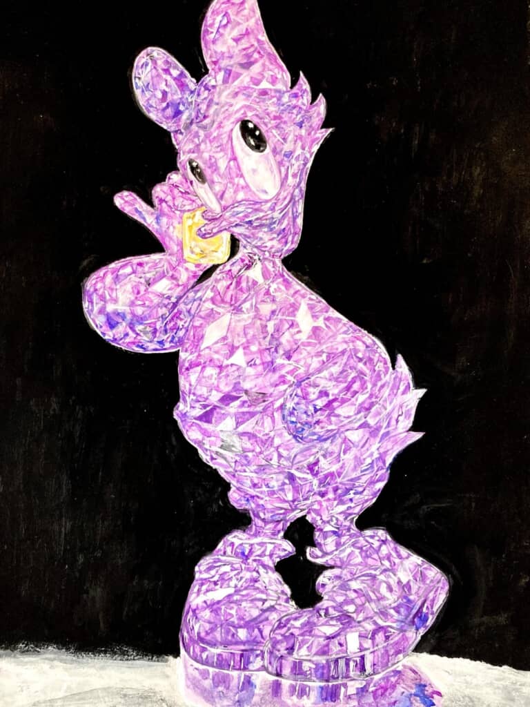 キラキラ輝くデイジーダックもすてき