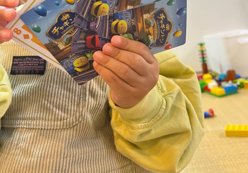 3歳児のまさかの戦法