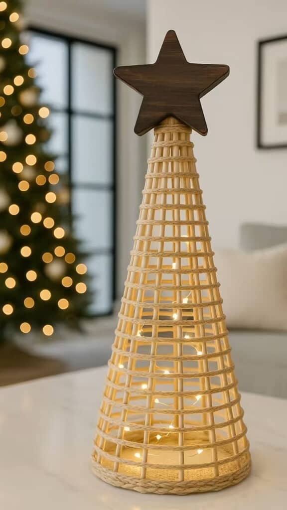 クリスマスムードを盛り上げるインテリアのできあがり