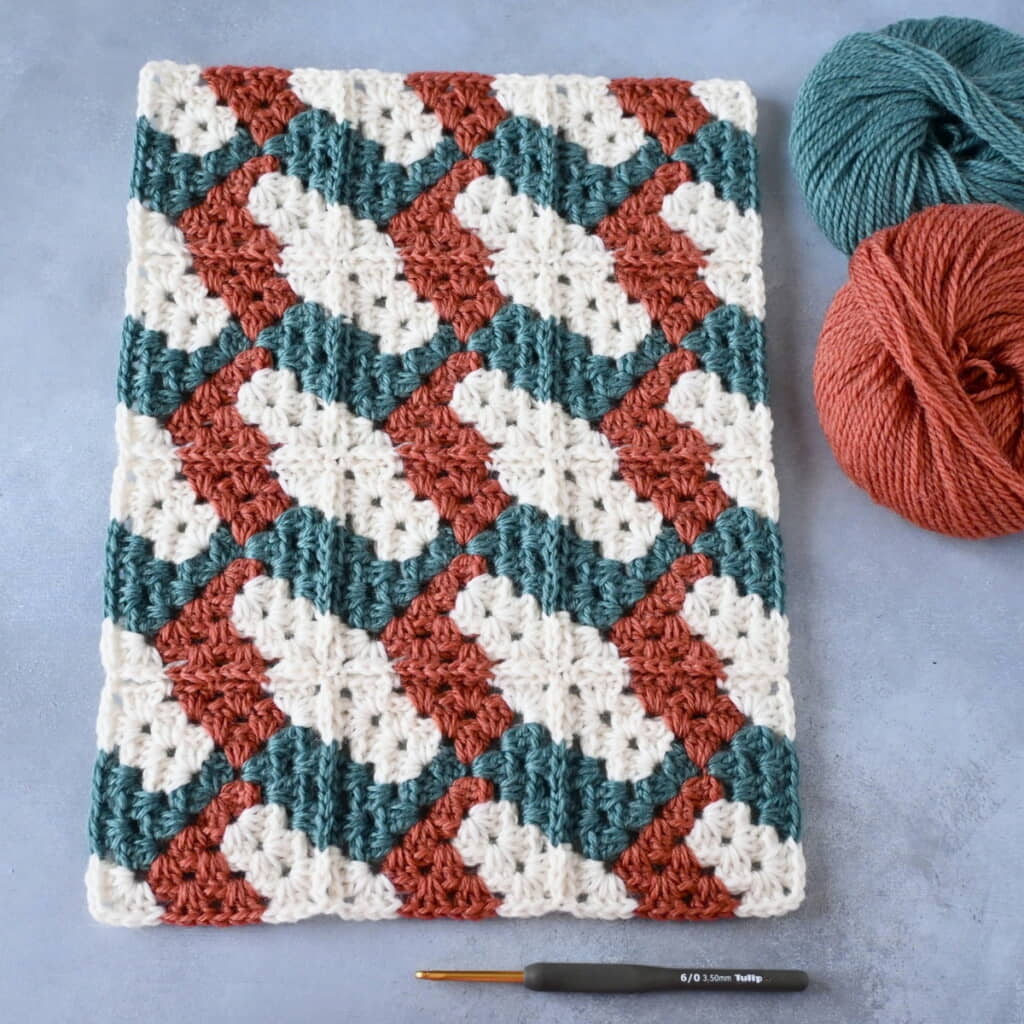 つながって現れる模様がすてき