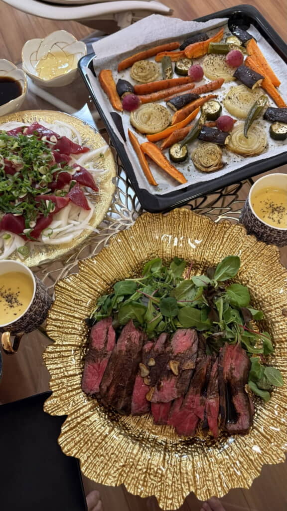 ローストビーフの良い火入れ具合