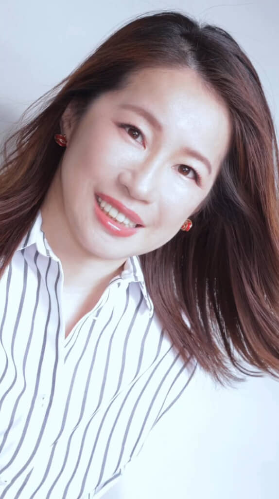 大人っぽくも爽やかでかわいらしい印象に（アフター）