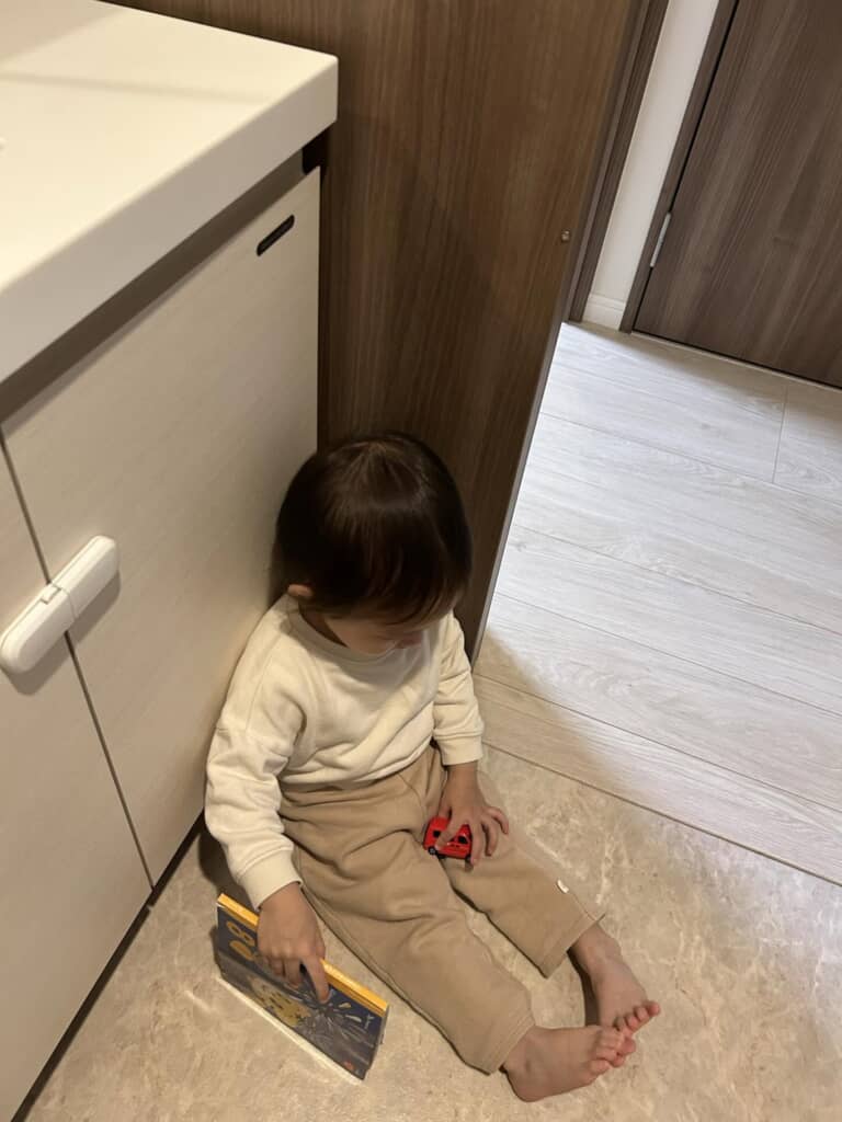 ドライヤー中のママが見た光景