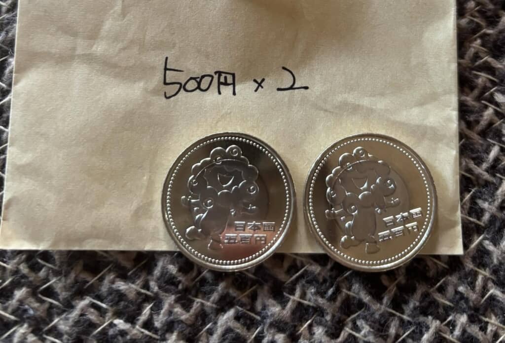 ミャクミャクコイン!!（画像提供：iroさん／@iro_to_kokoro）